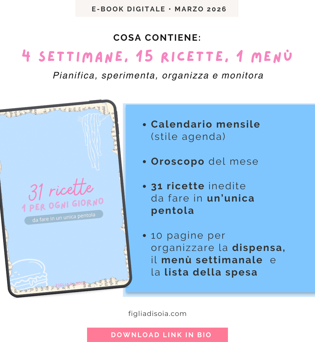 Meal Planner di Marzo (E-book)