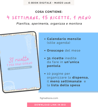 Meal Planner di Marzo (E-book)
